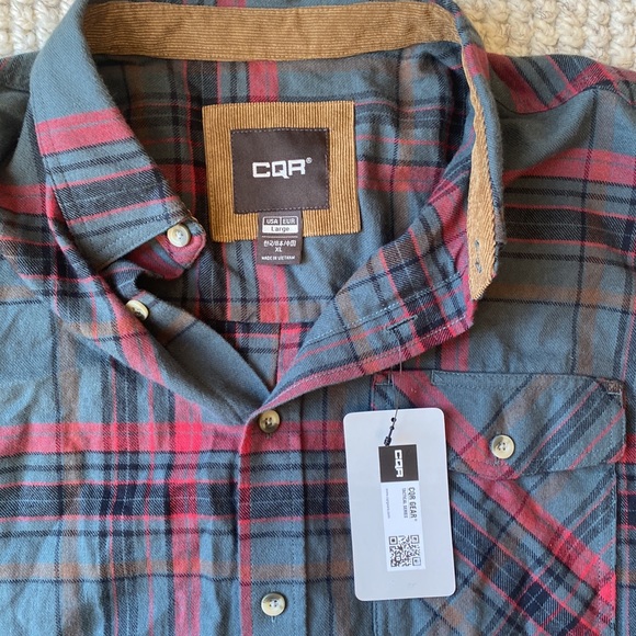 NWT CQR Tactical Series Flannel - Picture 4 of 5